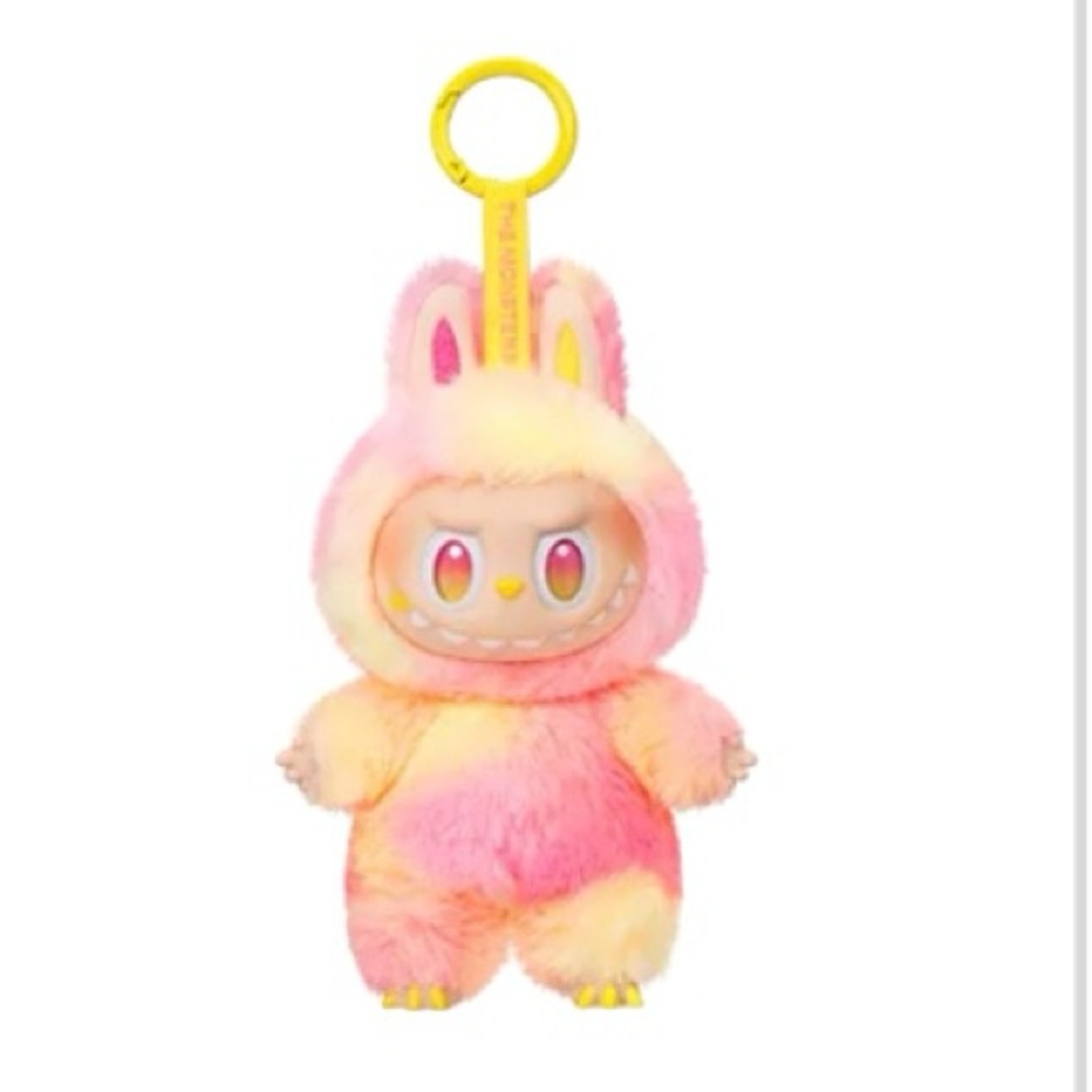 Loyalty Labubu NIB Pop Mart Big Into Energy Colorful Plush Keychain/Bag Charm